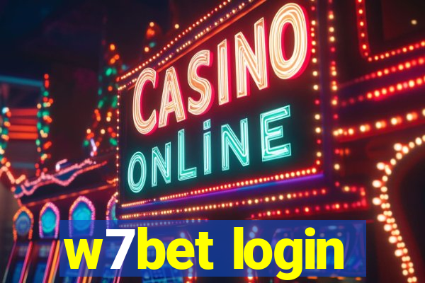 w7bet login